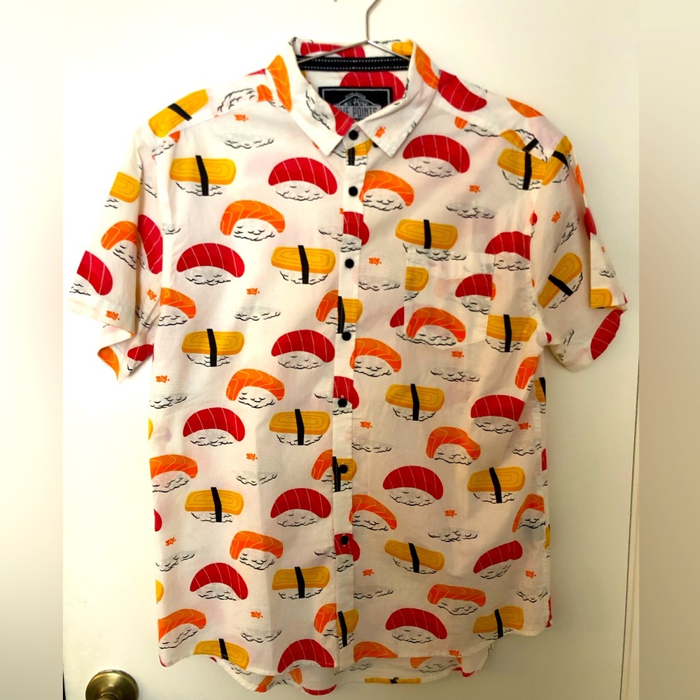 Men’s sushi button up